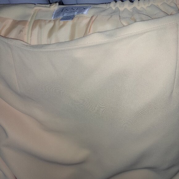 Vintage Retro Casual Corner Annex Yellow Skirt - Picture 4 of 15